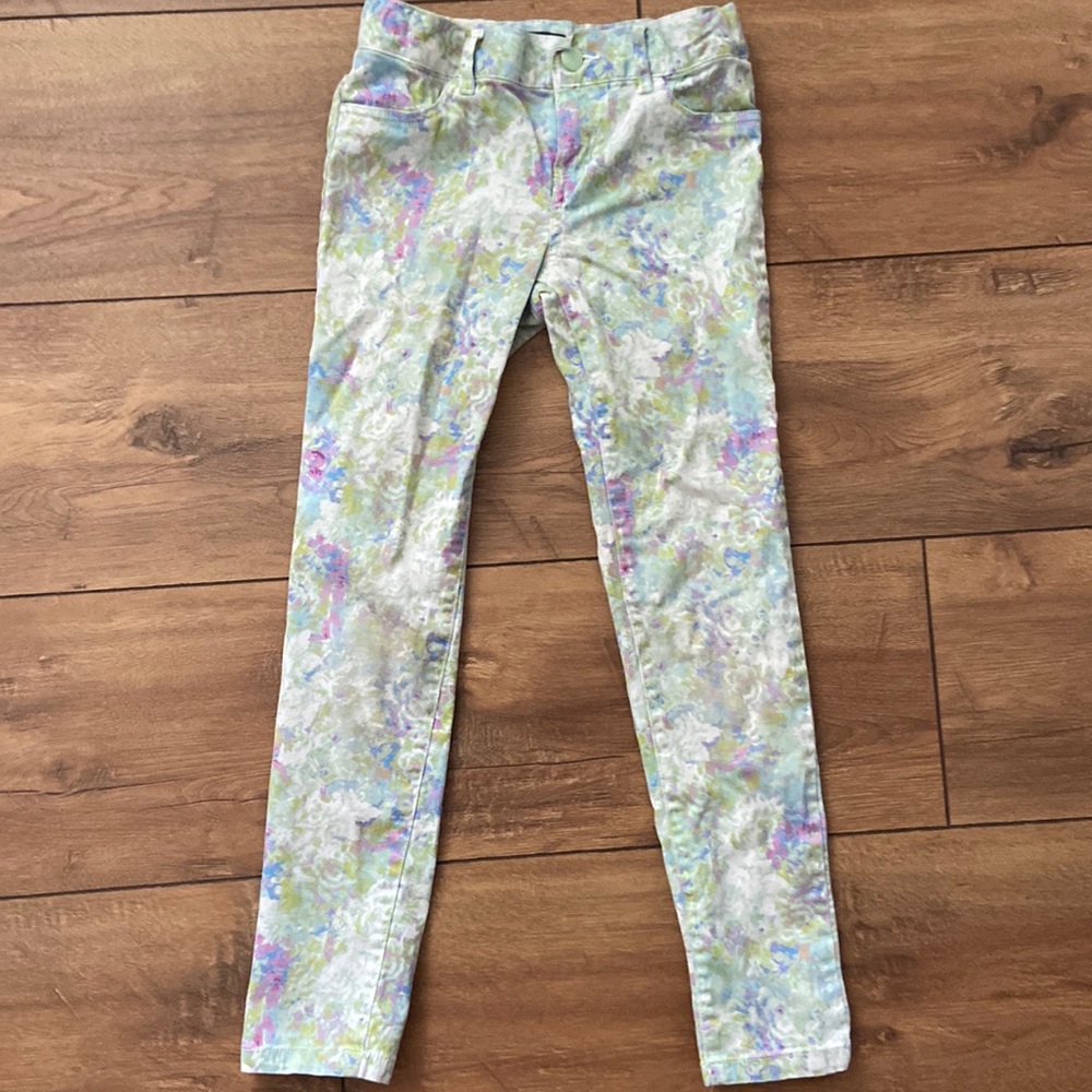 The Children’s Place Watercolor Jeggings Pants Size 8